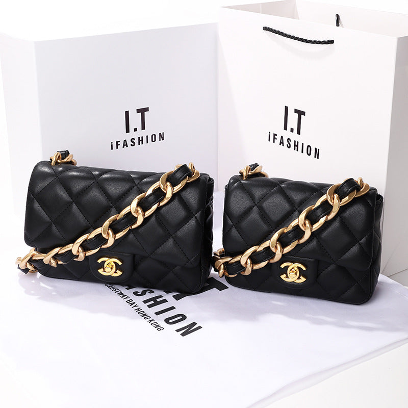 Women's Fashionable Classic Style Soft Leather Fat Women's Messenger Bag