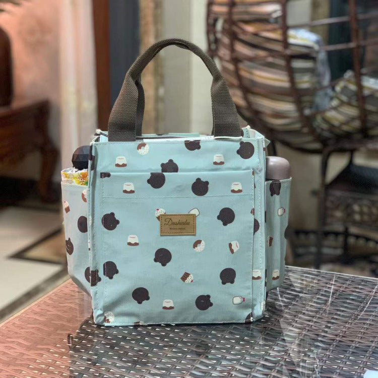 Slouchy New Lunch Mummy Box Waterproof Handbags