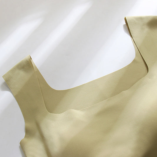 Women's Chest Pad Wrapped Integrated Navel Beauty Tanks Camis