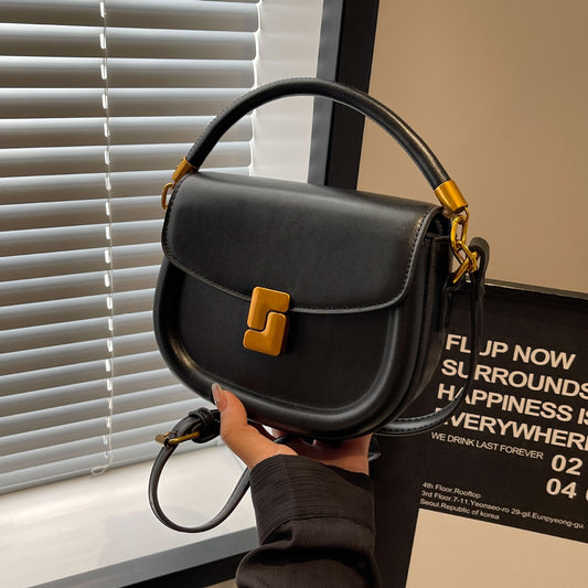 Women's High Sense Saddle Fashion Retro Crossbody Bags
