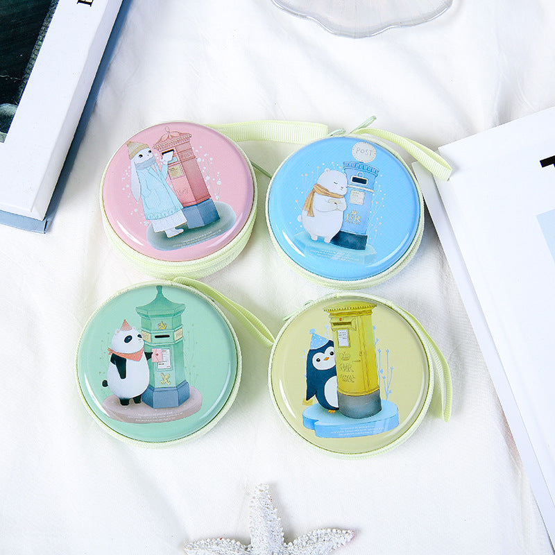 Women's Mini Hand Storage Tinplate Pocket Coin Purses