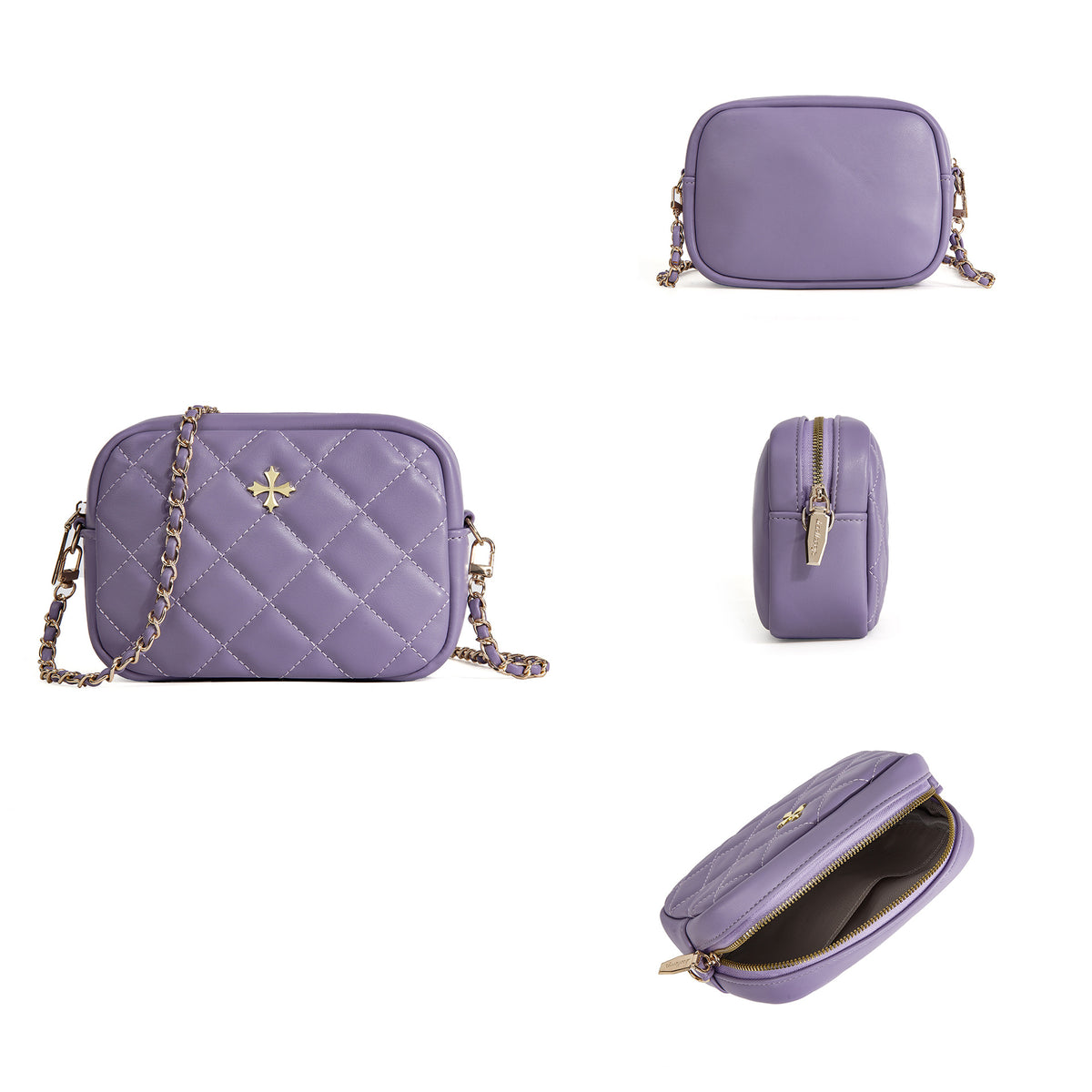 Women's Lady's Fashion Large Capacity High-grade Zipper Women's Messenger Bag