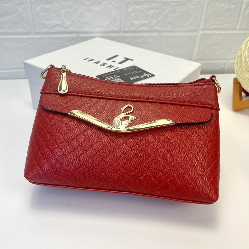 Mom Trendy People Shopping Soft Leather Handbags