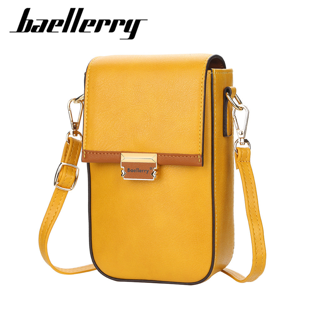 Women's Multiple Slots Large Capacity Mobile Women's Messenger Bag