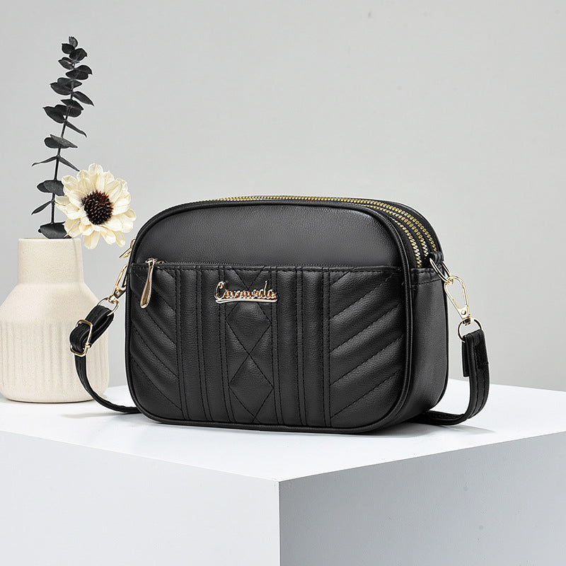 Classic Women's Summer Stylish Textured Niche Crossbody Bags