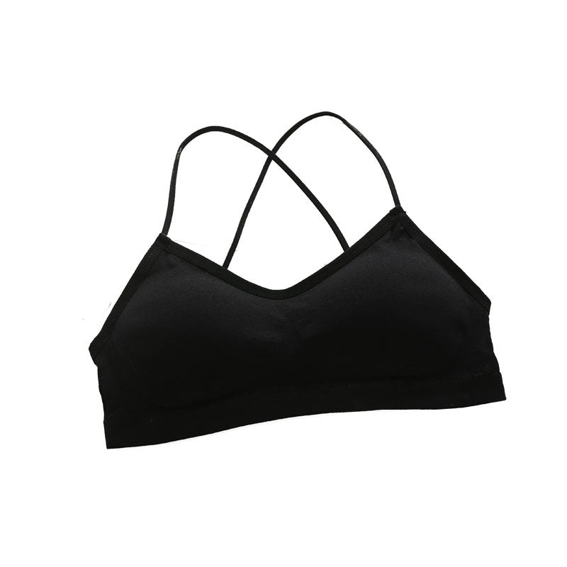 Style Backless Strap Cross Back Vest Tanks Camis