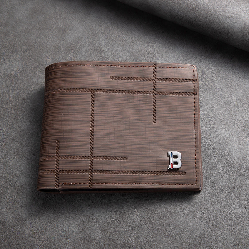 Men's Classic Short Business Leisure Swiping Men's Wallets