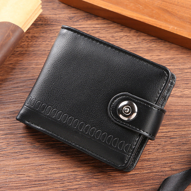 Men's Horizontal Business Fashion Large Capacity Multifunctional Men's Wallets