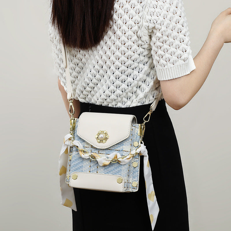 Women's Summer Underarm Mini High Sense Genuine Women's Messenger Bag