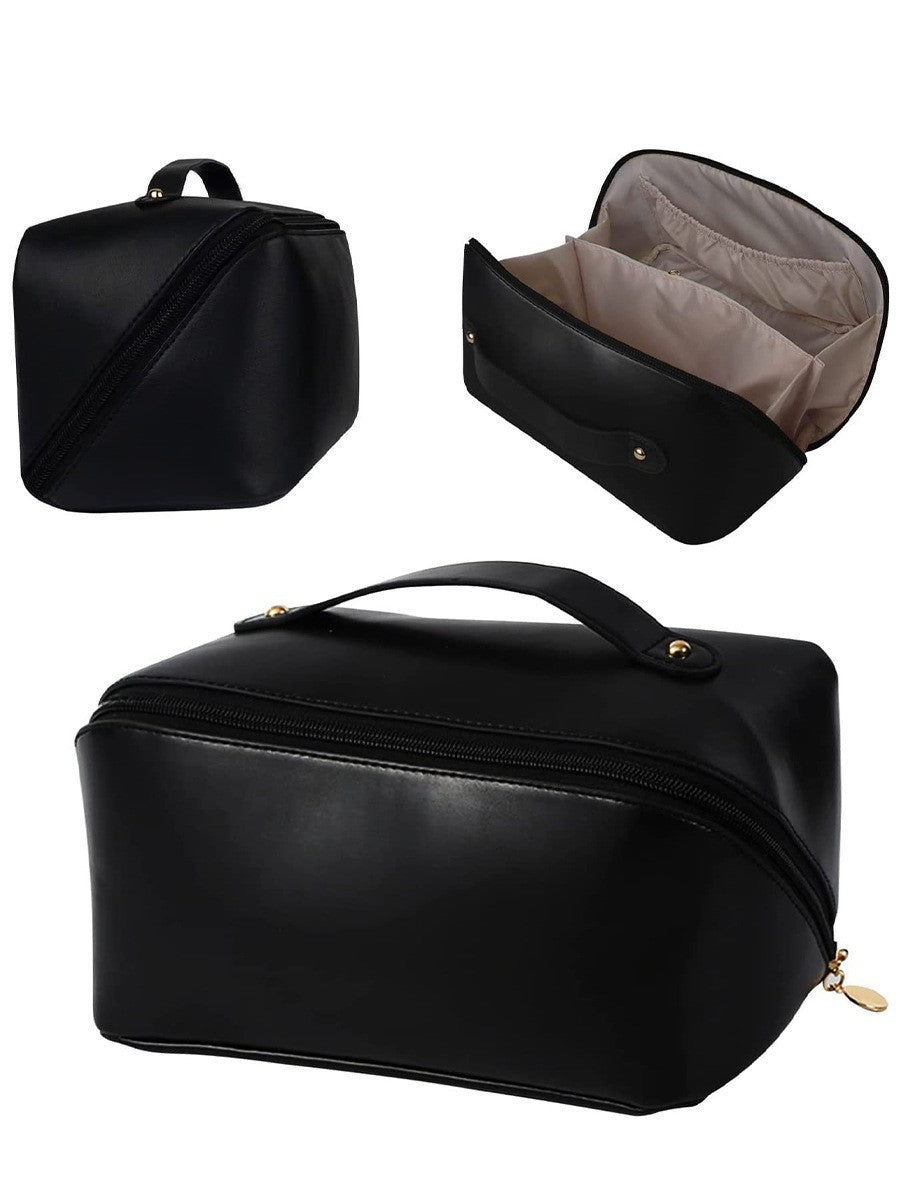Women's High-grade Pillow Large Capacity Portable Brush Toiletry Makeup Bag