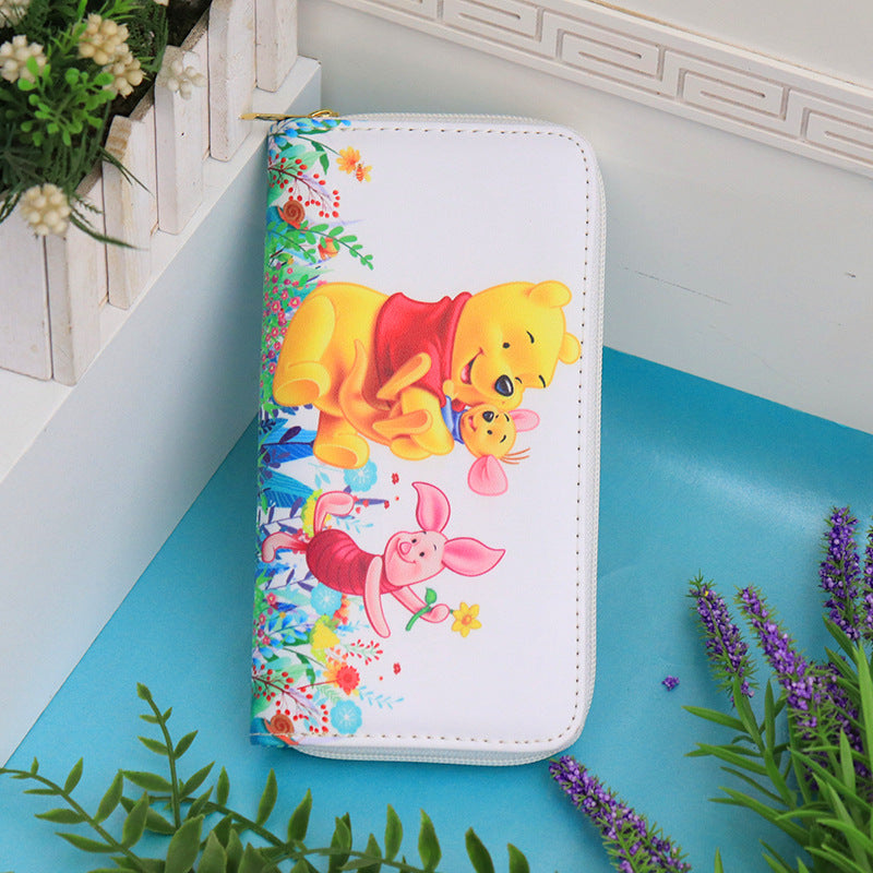 Men's Novelty Trend Multiple Slots Large Capacity Cartoon Men's Wallets