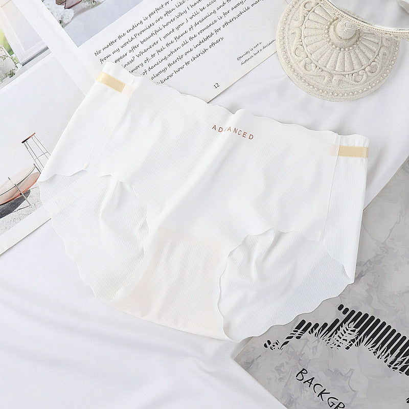 Women's Seamless One-piece Ice Silk Underwear Breathable Comfortable Panties