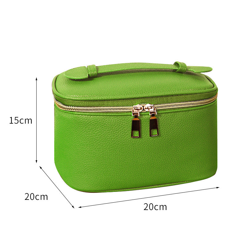 Portable Large Capacity Brush Storage Toiletry Makeup Bag