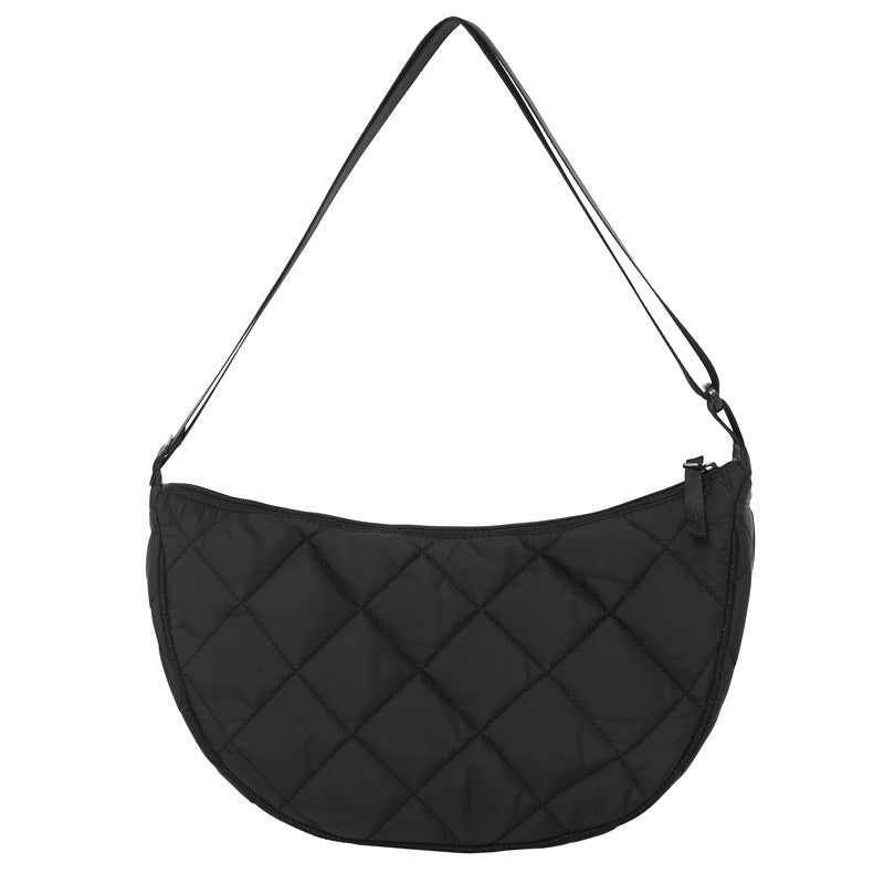 Women's Western Style Rhombus Large Capacity Spring Fashion Embroidery Women's Messenger Bag