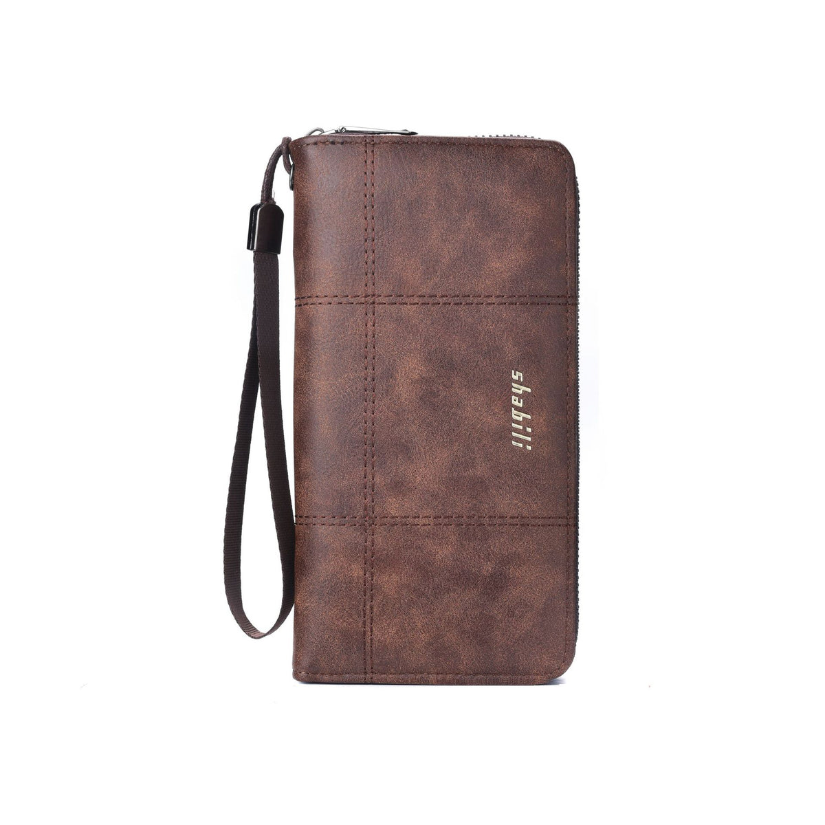 Men's Long Multiple Slots Large Capacity Zipper Men's Wallet