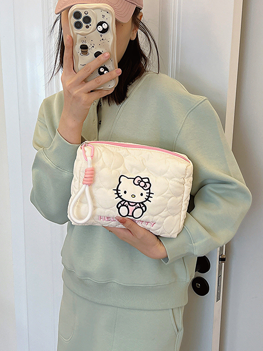 Cute Storage Good-looking Large Capacity Heart Cosmetic Bags