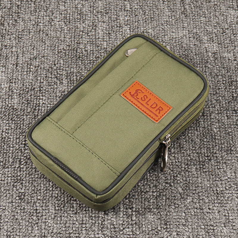 Men's Mobile Canvas Cell Horizontal Vertical Hanging Phone Bags