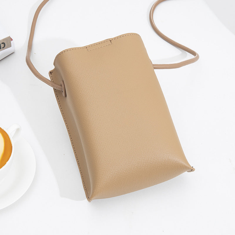 Women's Korean Style Vertical Mobile Fashion Simple Phone Bags