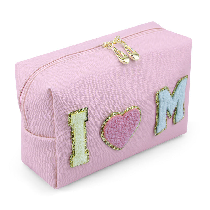 Cute Hand Gift Good-looking Love Portable Storage Holding Makeup Bag