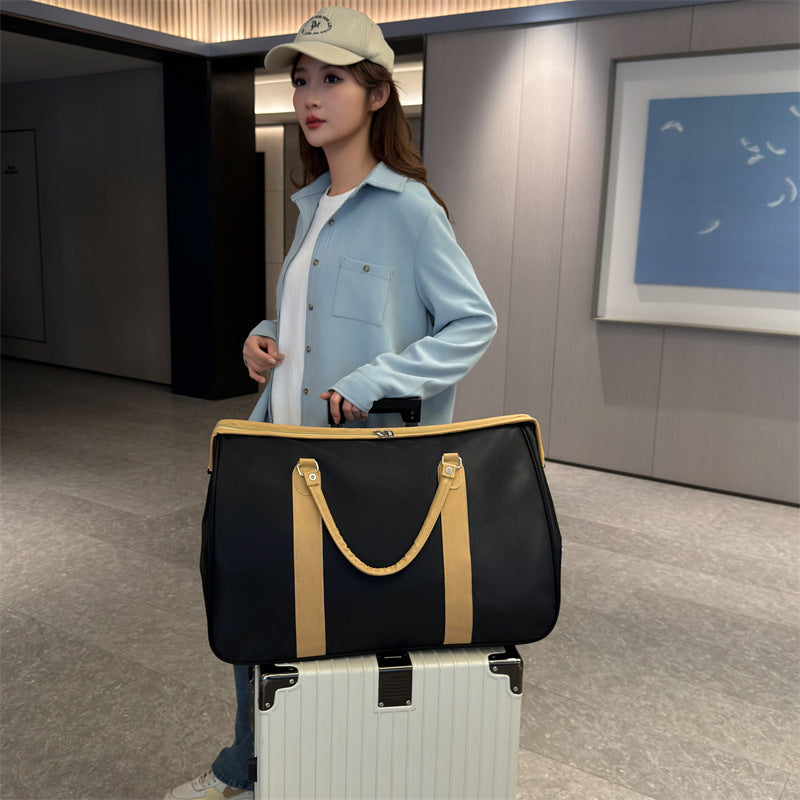 Men's Short-distance Female For Going Out Printable Large Travel Bags