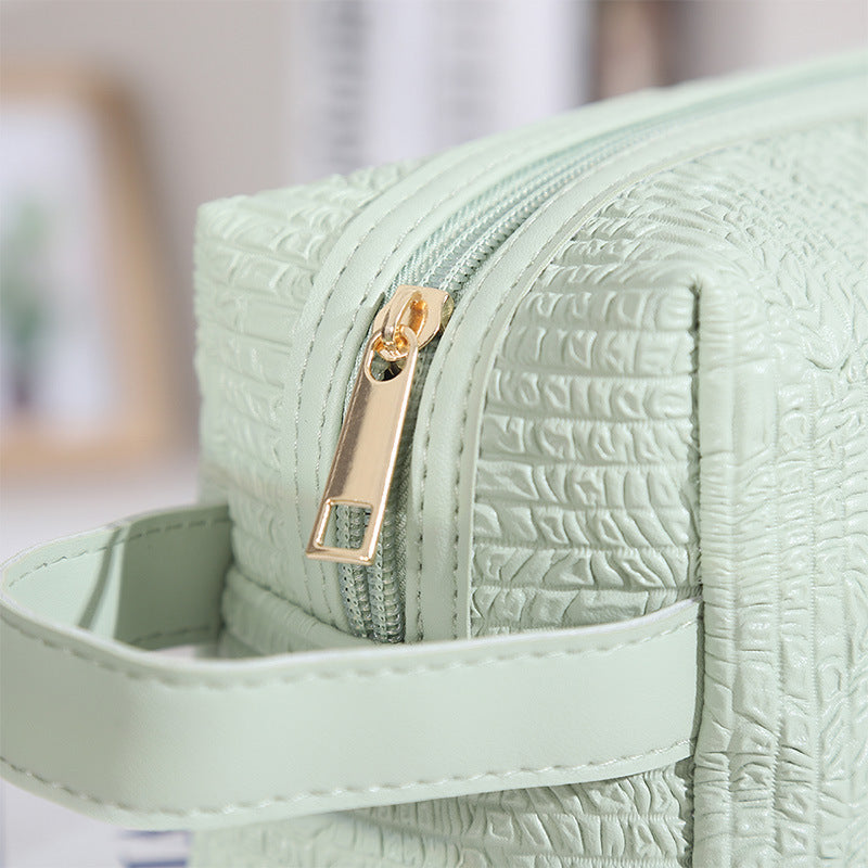 Texture Wash Affordable Luxury Fashion Good-looking Simple Portable Out Bags