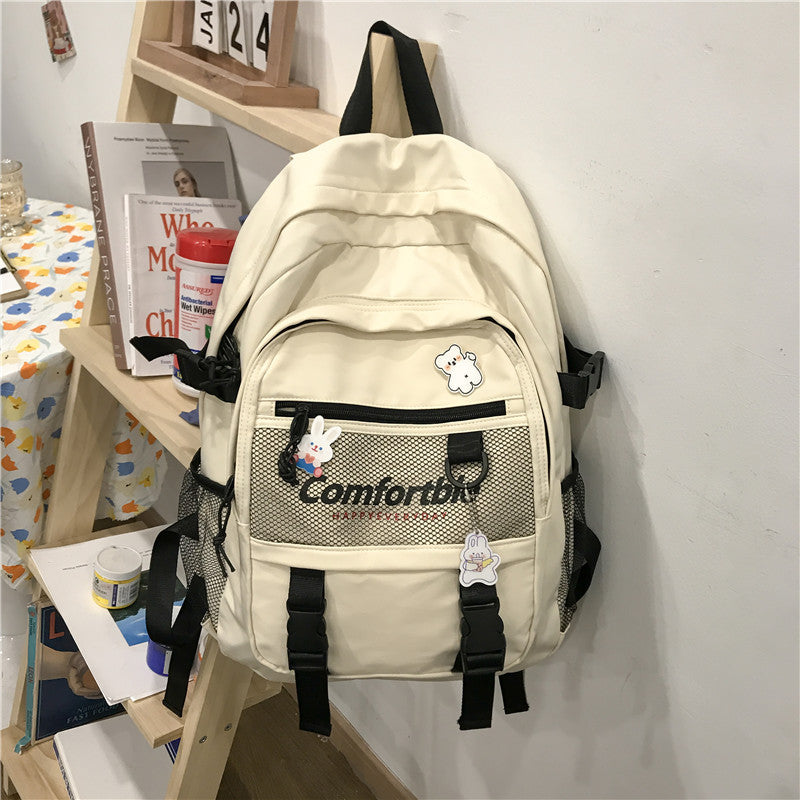 Wind Large Capacity High Female Korean Backpacks