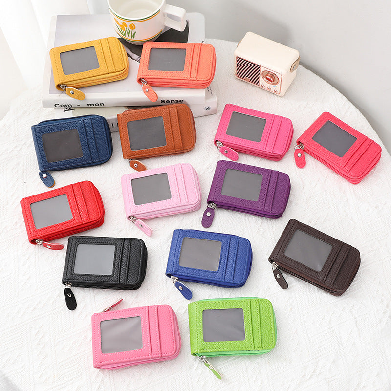 Women's Exquisite Fashion Large Capacity Bank Card Holder