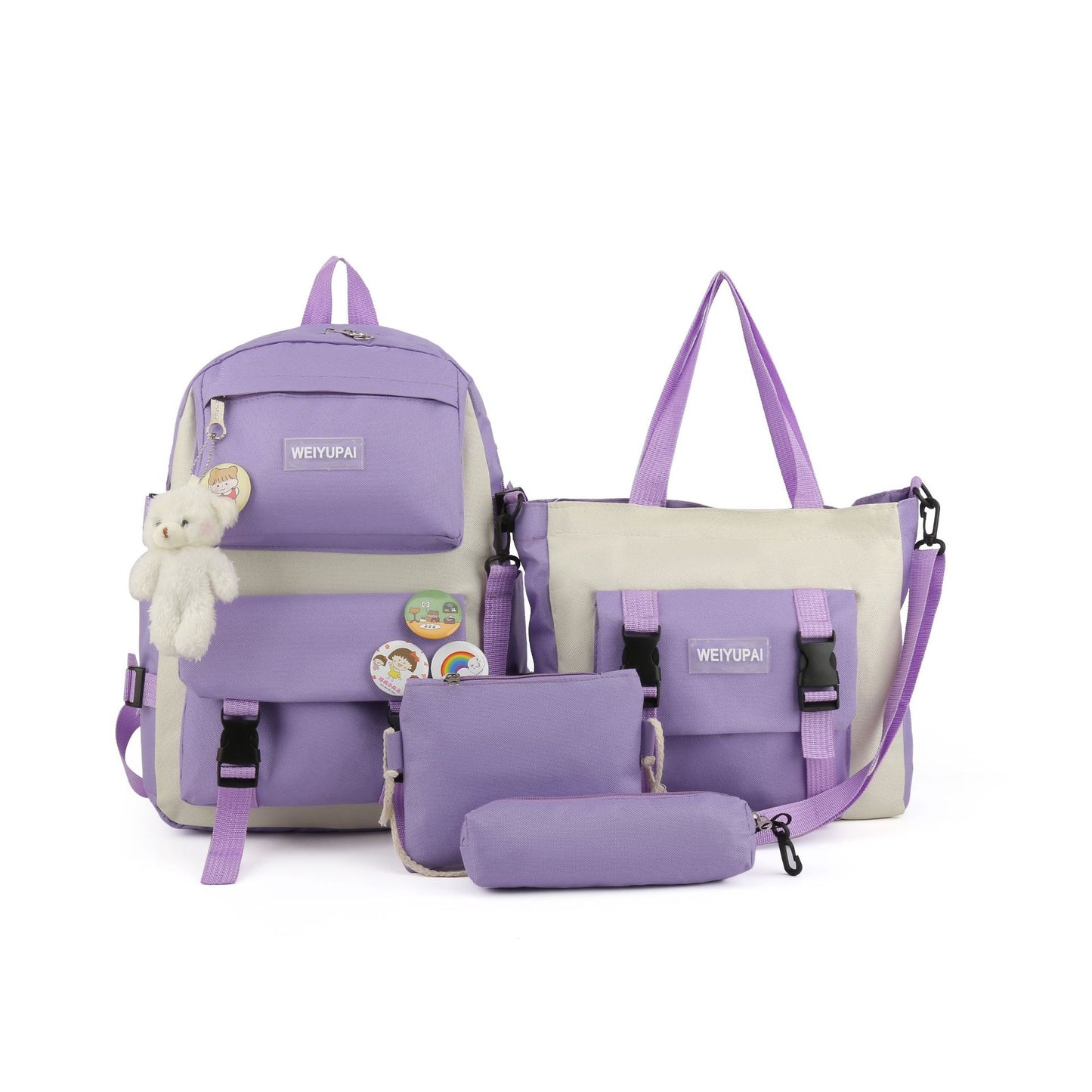 Women's Korean Canvas The Campus Of Large Backpacks