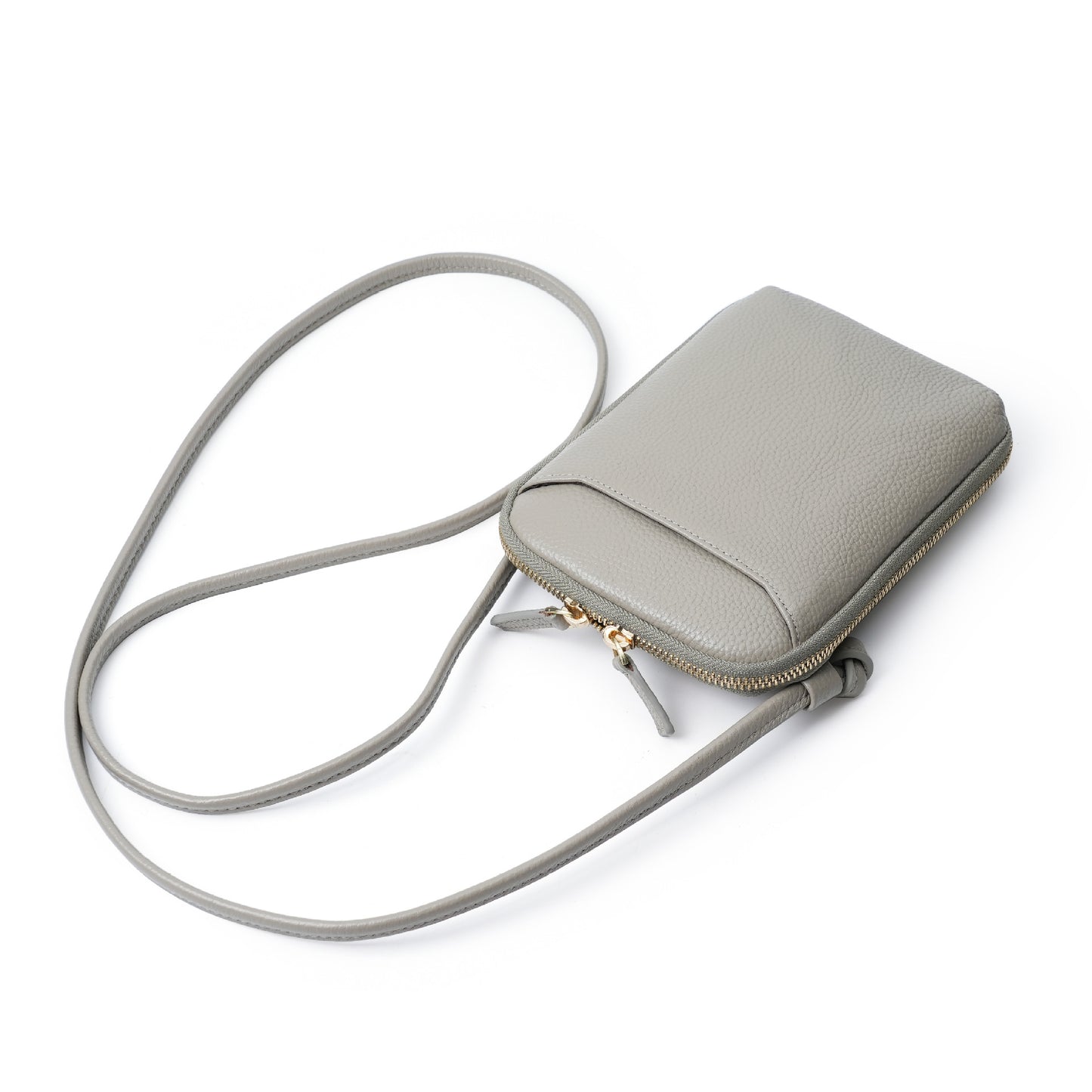 Women's Female Niche Leather Trend Simple Slung Bags