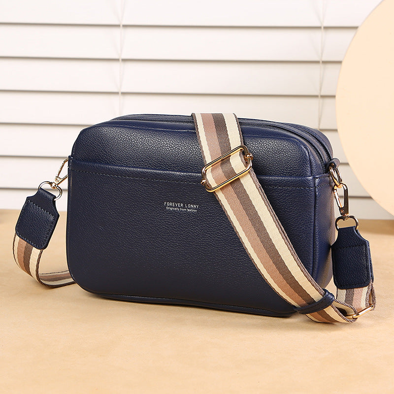 Versatile Women's Durable Trendy Solid Color Phone Bags