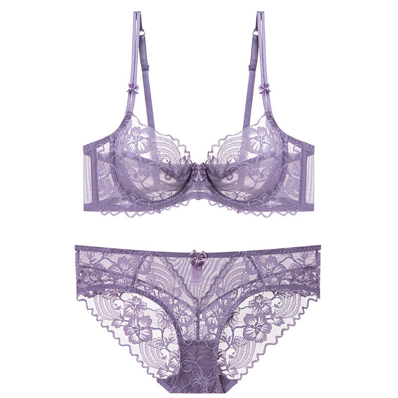 Style Summer Big Chest Breast Contracting Senior Lingerie Sets