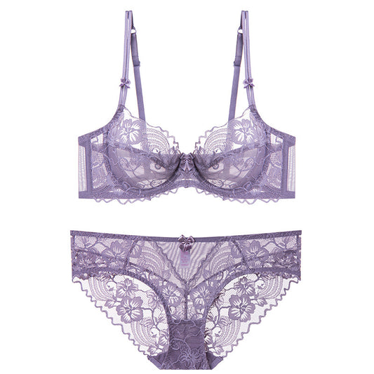 Style Summer Big Chest Breast Contracting Senior Lingerie Sets