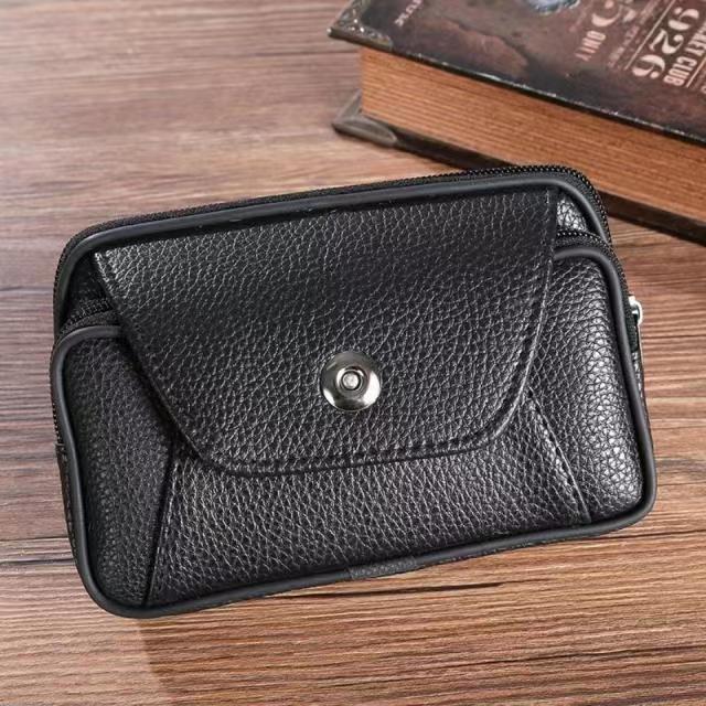 Men's Stylish New Leather Mobile Work Coin Purses