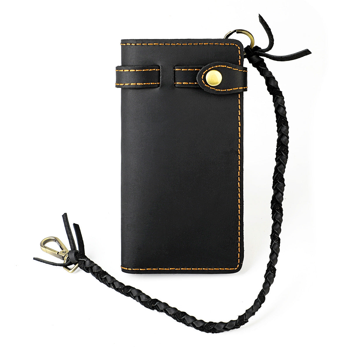 Men's Camping First Layer Cowhide Long Cell Men's Wallet