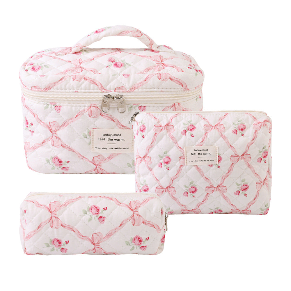 Large Capacity Portable Floral Storage Quilting Bags