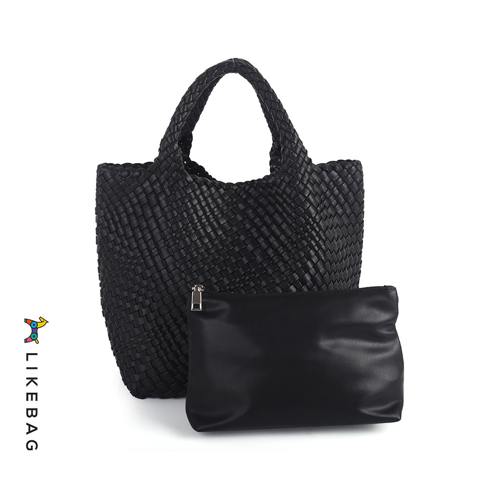 Women's Handmade Woven Fashion Large Capacity Totes Women's Shoulder Bag