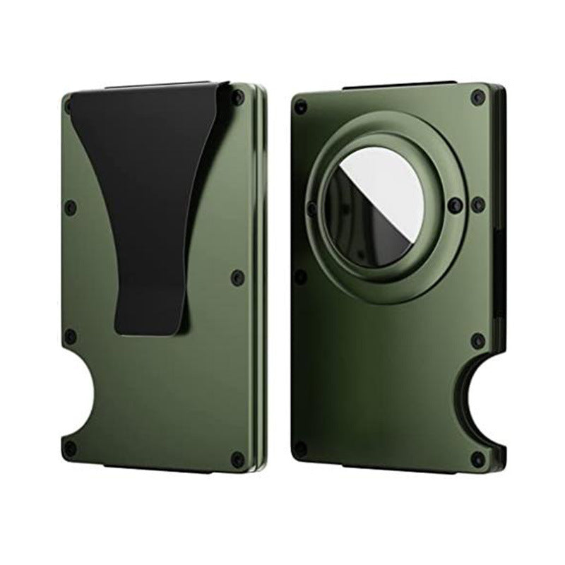 Tracker Metal Aluminum Alloy Carbon Fiber Card Holder