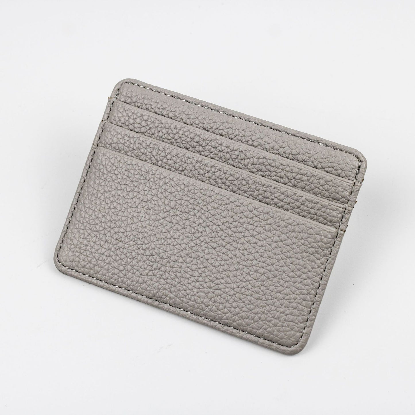 Graceful Cool Exquisite Leather Cutting Ferrule Card Holder