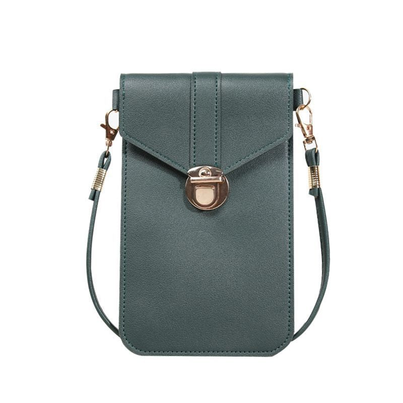 Slouchy Touch Screen Zipper Stylish Multifunctional Phone Bags