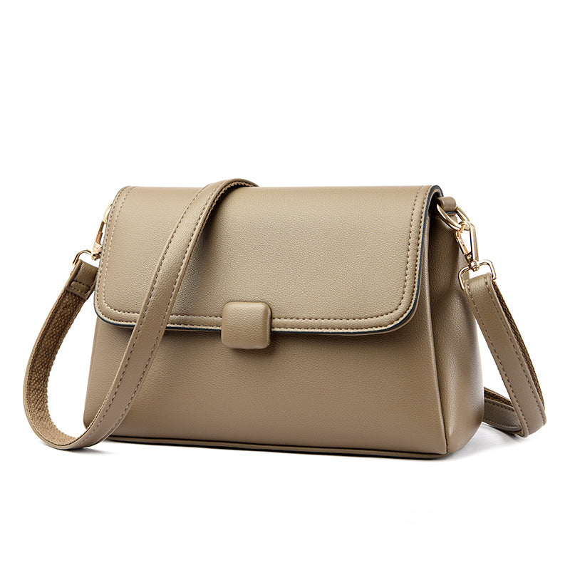 Versatile Classy Mom Fashion Advanced Texture Women's Messenger Bag