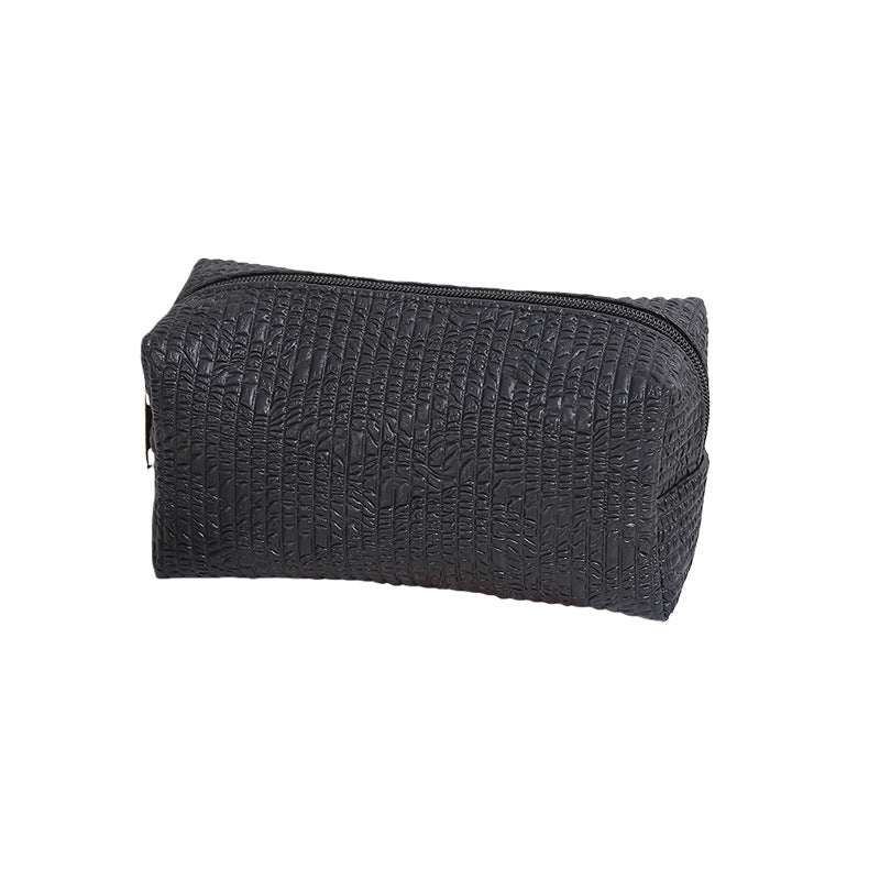 Women's Capacity Waterproof Wash Storage Portable High Sense Cosmetic Bags