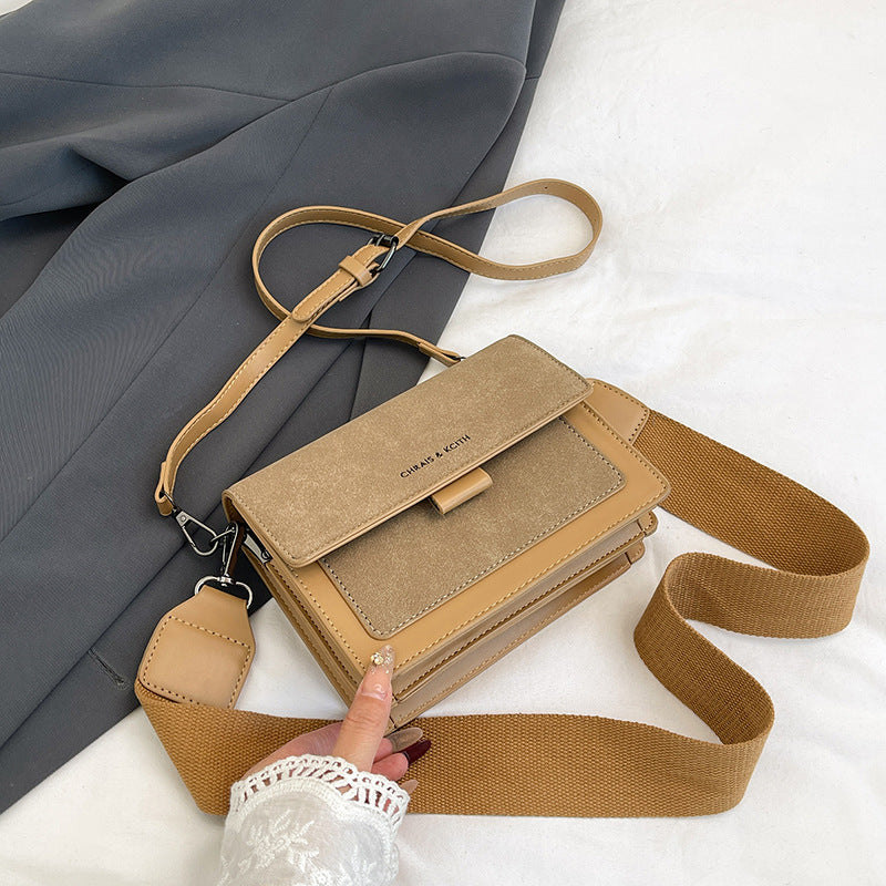 Durable Women's Korean Wide Strap Fashion Women's Shoulder Bag
