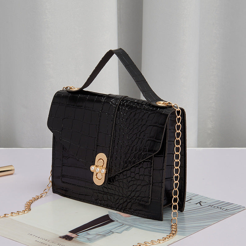 Trendy Women's Versatile Chain Fashion Pattern Handbags