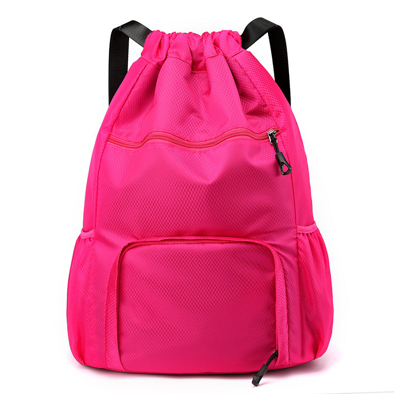 Charming Drawstring Large Capacity Unisex Simple Backpacks