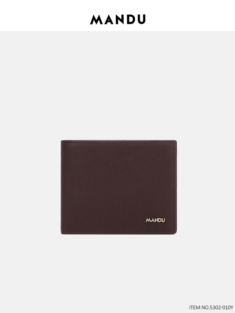 Men's Innovative Twill Short Swiping Multifunctional Men's Wallets