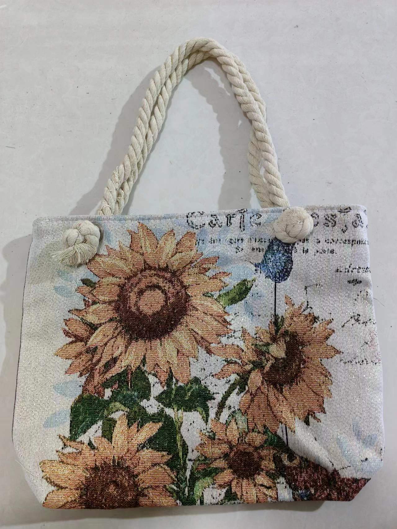 Women's Style Medium Canvas Large Double Sided Shoulder Bags