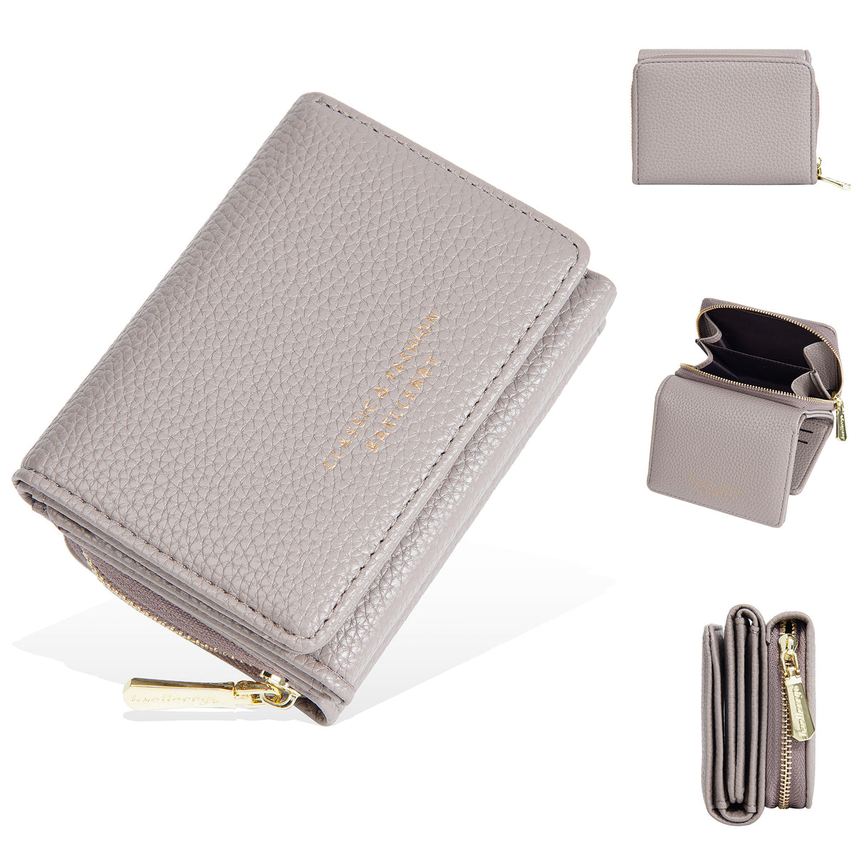 Women's Three Fold High Sense Multiple Slots Ladies Wallet