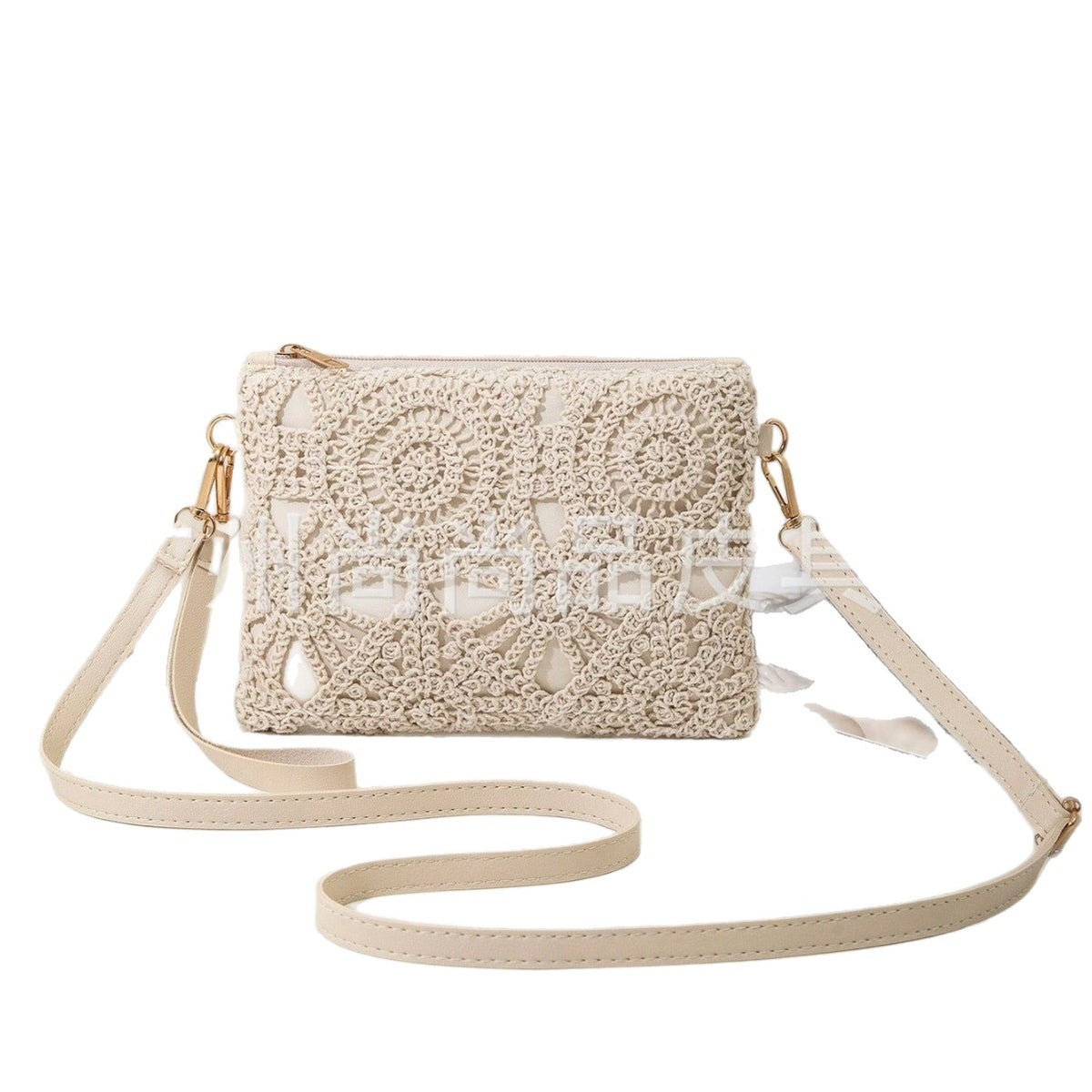 Flower Hand Holding Clutch One Light Luxury Daily Women's Messenger Bag