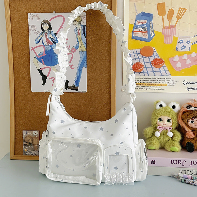 Classic Ballet Ribbon Cartoon Good-looking Hand-held Women's Messenger Bag