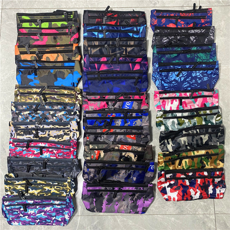 Camouflage Personal Portable Solid Color Mobile Men's Waist Packs